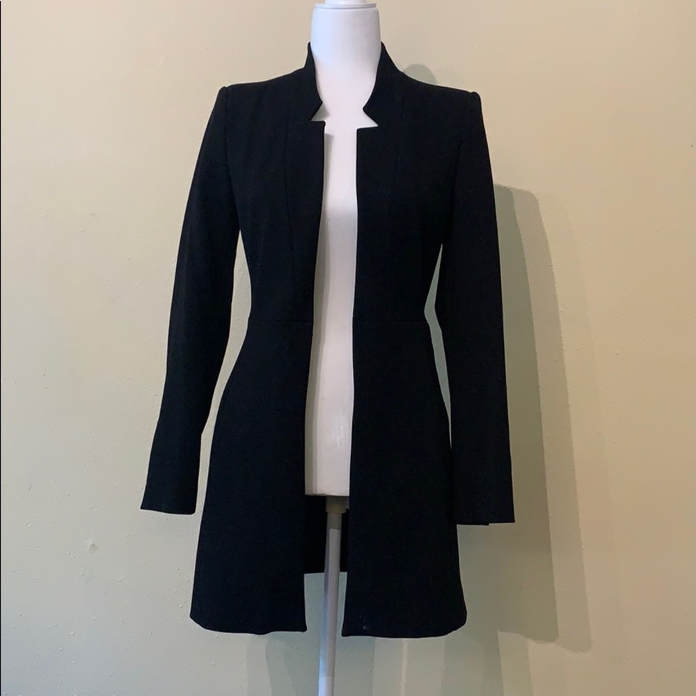 HOT 🔥 Fitted Black Long Coat